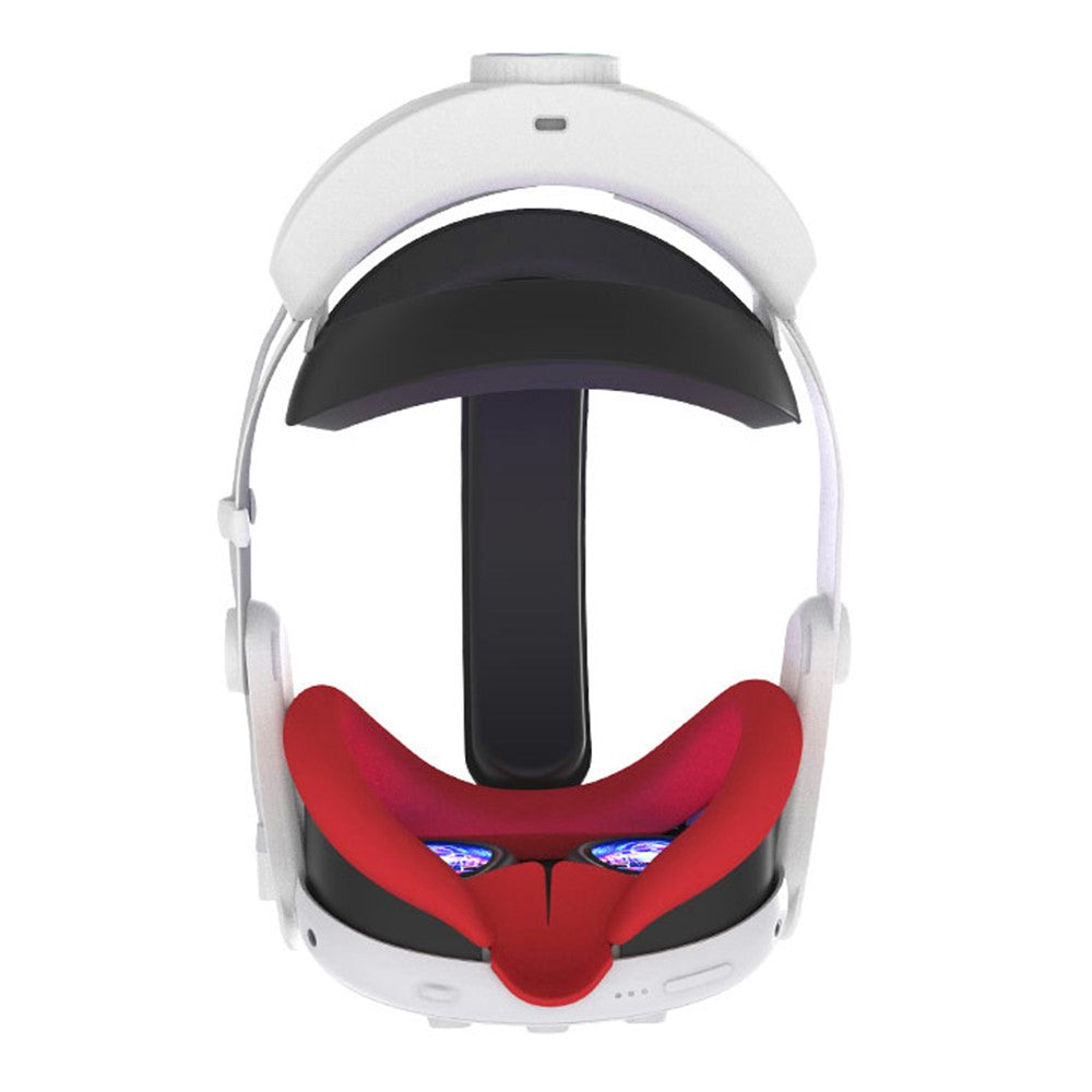 Quest 3 face mask fitted on the headset