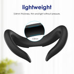 WOLMTT eye mask fitted on the headset