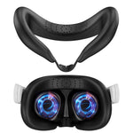 JYS anti-sweat silicone face mask for Meta Quest 3, front view