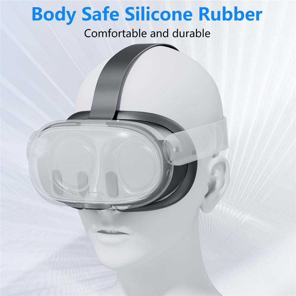 JYS face mask, side view