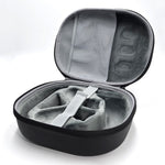 Quest 3 coral fleece case with controllers packed alongside headset - Metanexus XR