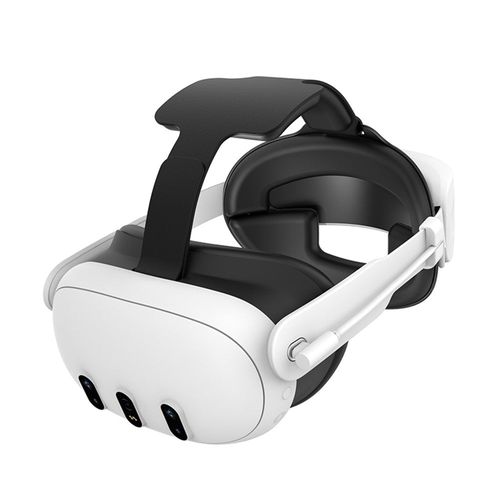 Meta Quest 3 battery head strap, rear view with the 6000mAh module