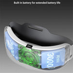 Rear adjustment dial on the Meta Quest 3 battery head strap