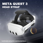 Padded side arms of the Meta Quest 3 battery head strap