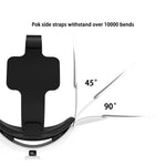 Meta Quest 3 battery head strap with carry case and charging cable