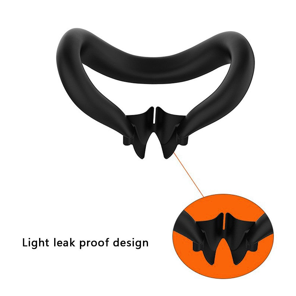 Quest 3 face mask, front view