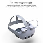 FIIT VR X3 leather cushion, ventilation channel detail