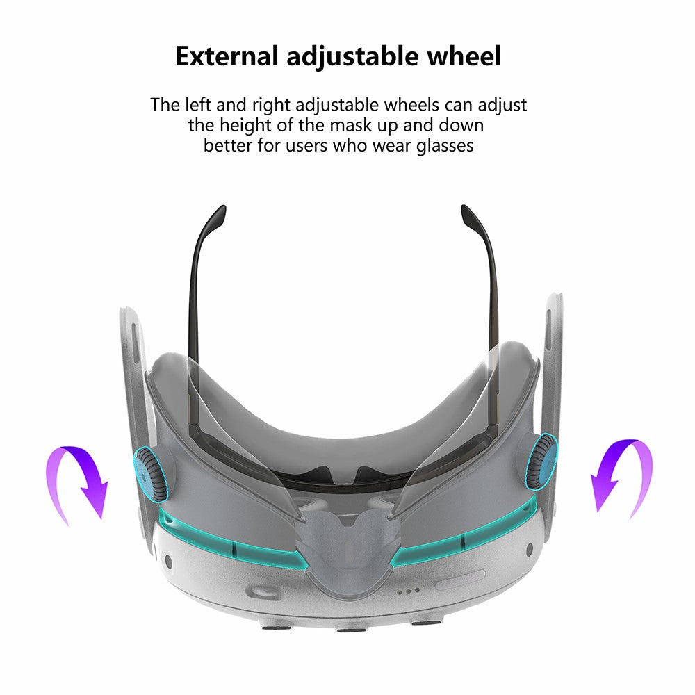 FIIT VR X3 leather cushion removed from the headset