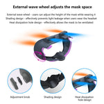 FIIT VR X3 pressure-relief sponge mask, close-up