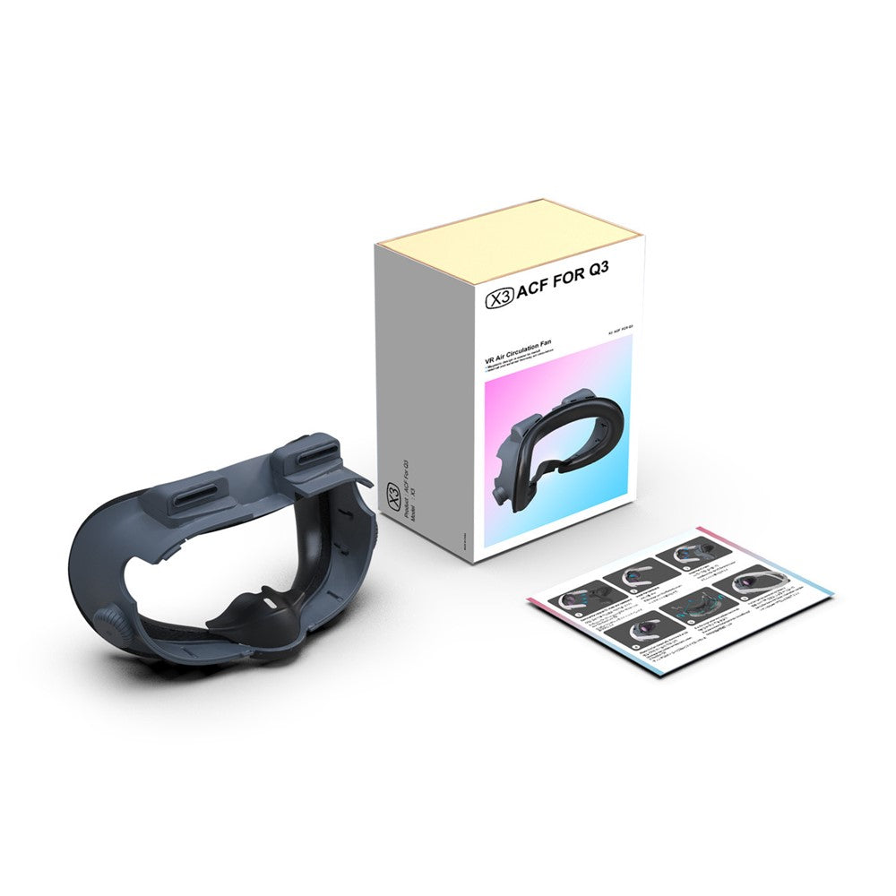 FIIT VR X3 mask worn by a user