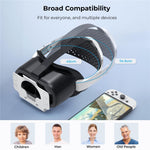 Nintendo Switch VR headset, adjustable lens dial detail