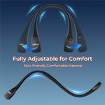 VR neck power bank used with a Pico headset