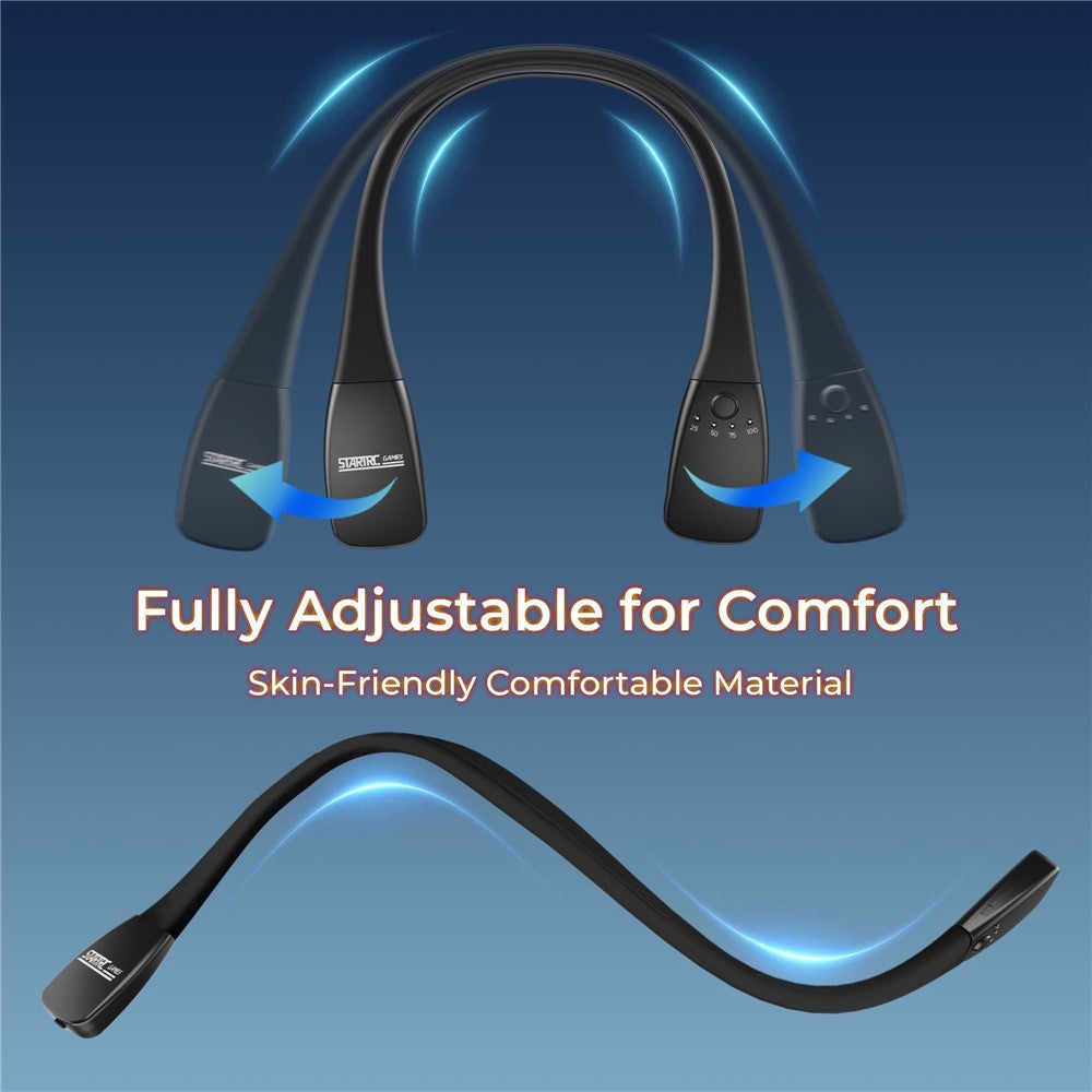 VR neck power bank used with a Pico headset