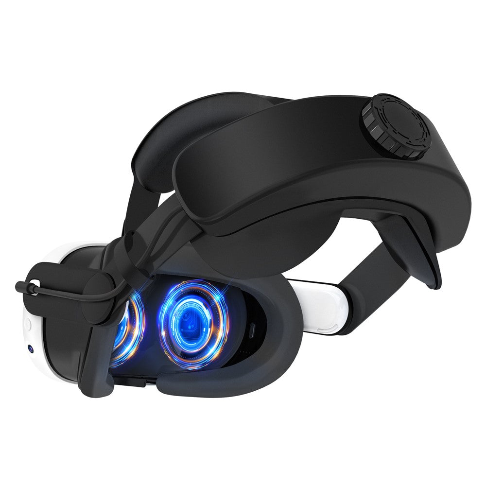 Quest 3 head strap 6400mAh battery, front view