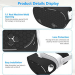 Quest 3S honeycomb case, top view