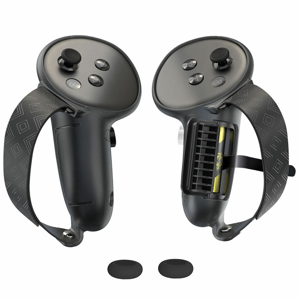 Quest 3S controller grip, pair front view