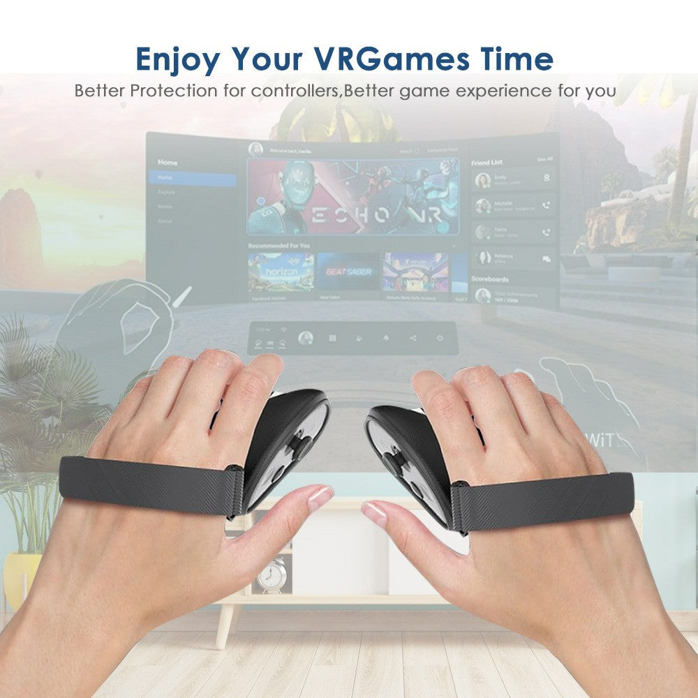 Quest 3S controller grip, battery-access opening