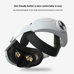 Meta Quest 3S head strap worn on the headset - MetanexusXR