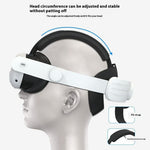 Meta Quest 3S head strap rear adjustment dial detail - MetanexusXR
