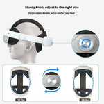 Meta Quest 3S head strap side view - MetanexusXR