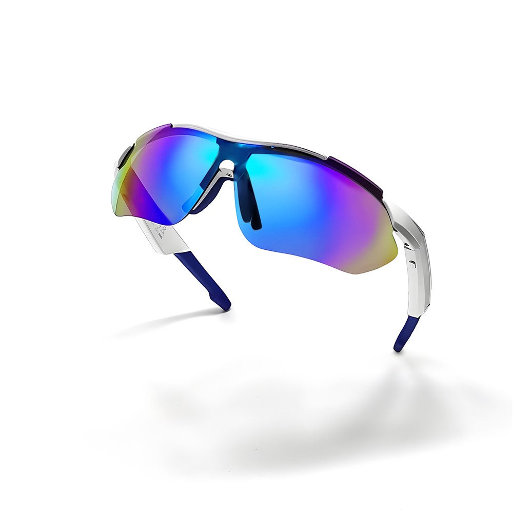 Surge Sport Glasses QY-Pro3 worn while cycling - MetanexusXR