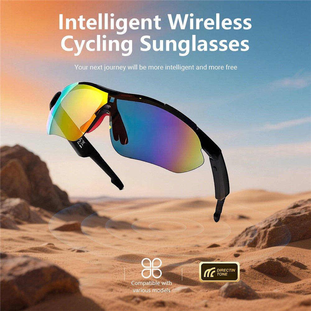 Surge Sport Glasses QY-Pro3, UV400 PC-coated lens close-up - MetanexusXR