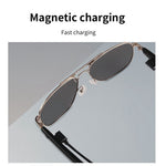 Aviatrix aviator sunglasses with headphones (GS02, SKU 6812002804A) – photo 11 of 16 | Metanexus XR