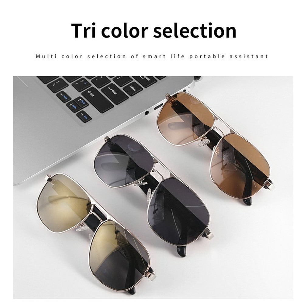 Aviatrix aviator sunglasses with headphones (GS02, SKU 6812002804A) – photo 13 of 16 | Metanexus XR