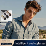 Aviatrix aviator sunglasses with headphones (GS02, SKU 6812002804A) – photo 7 of 16 | Metanexus XR