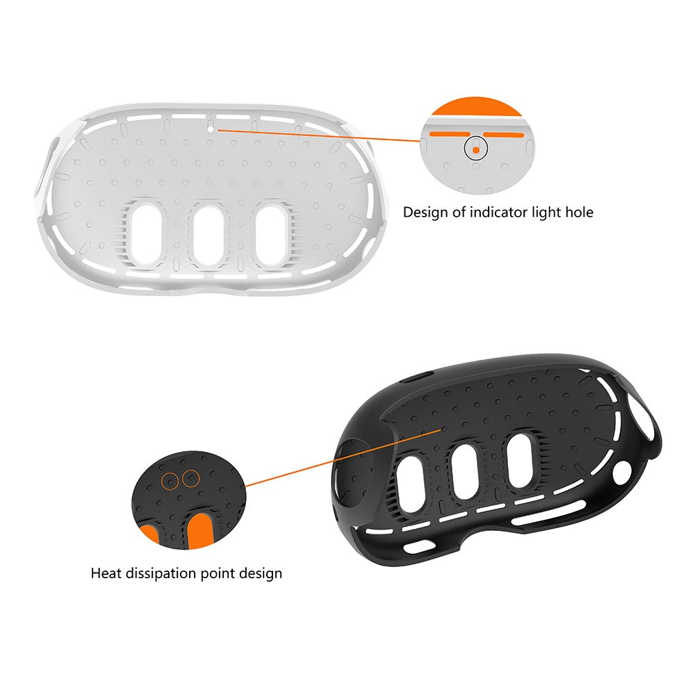 Meta Quest 3 case showing precise cutouts