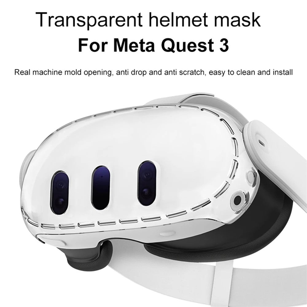 Quest 3 tempered glass lens film, close-up