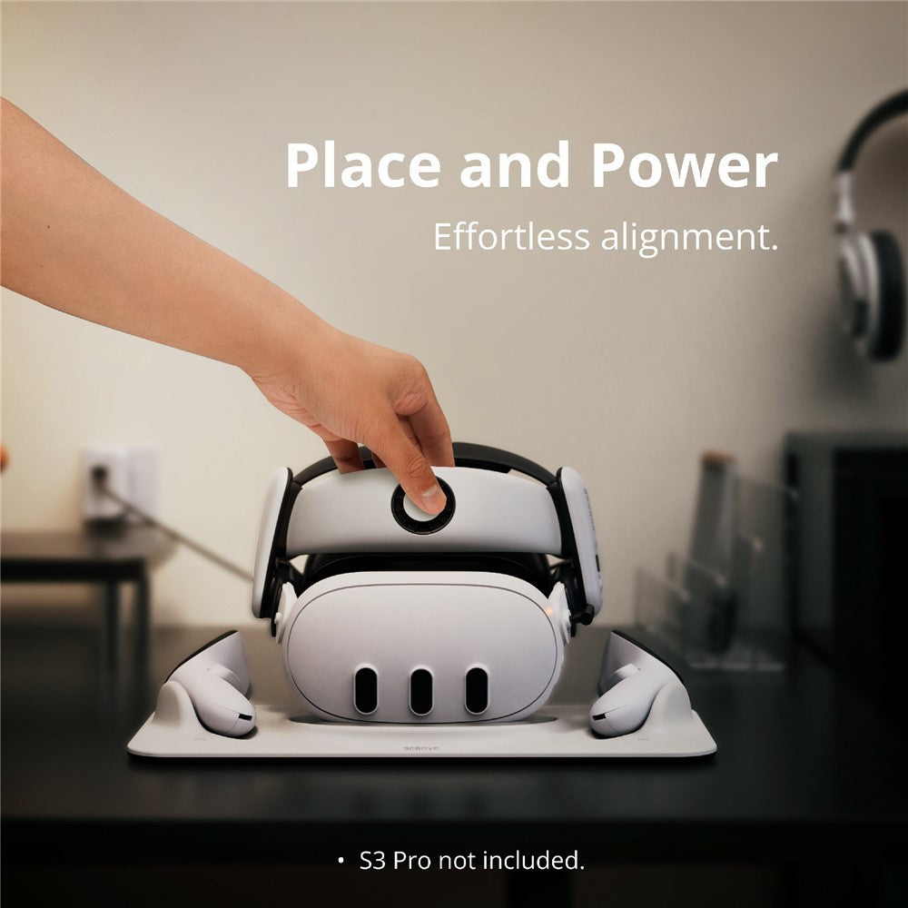 BOBOVR D3 dock full setup in use, SKU 6814000725A