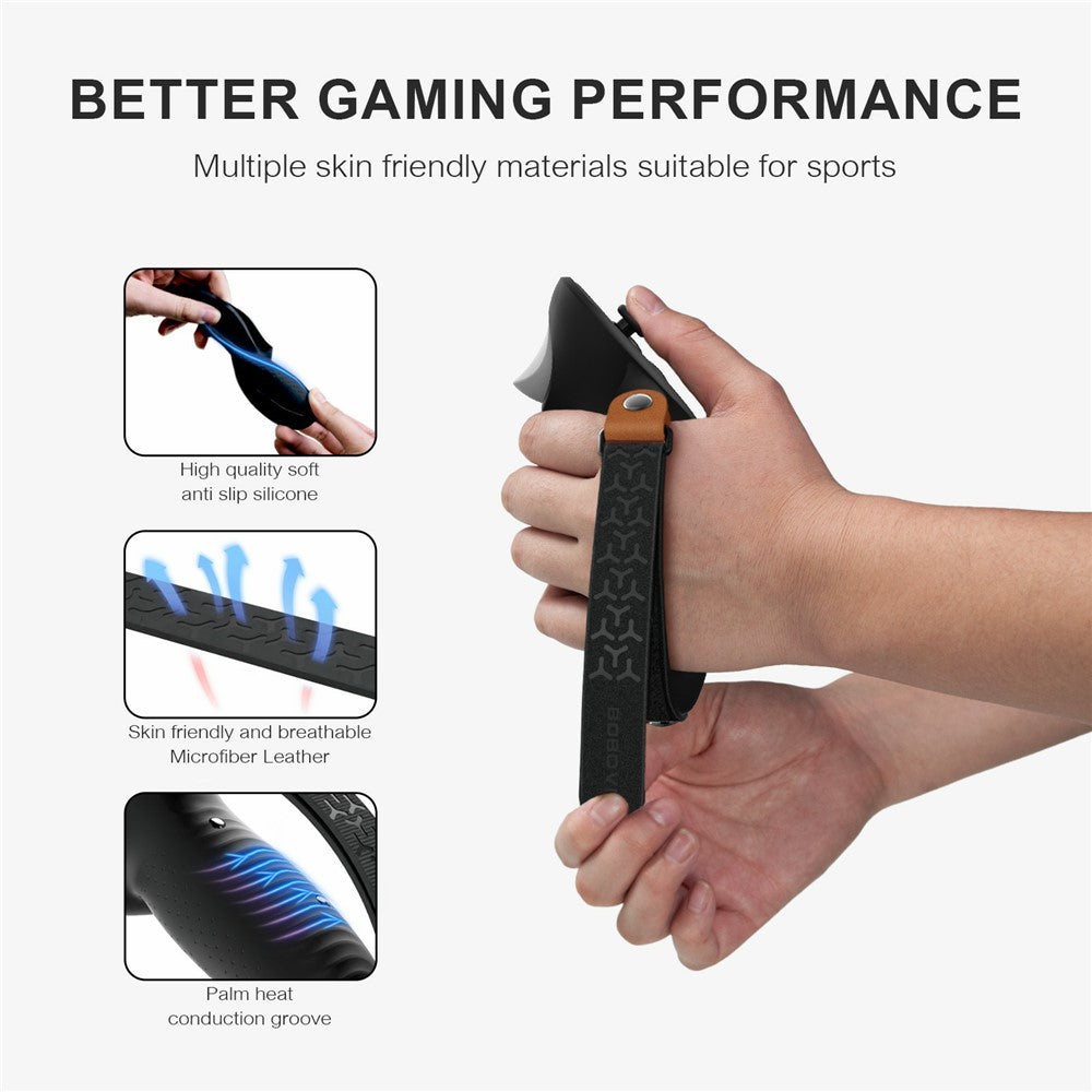 BOBOVR G3 Plus grip case with adjustable knuckle strap
