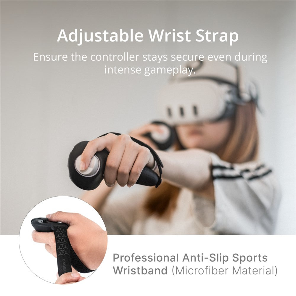 BOBOVR G3 grip cover showing anti-slip silicone texture