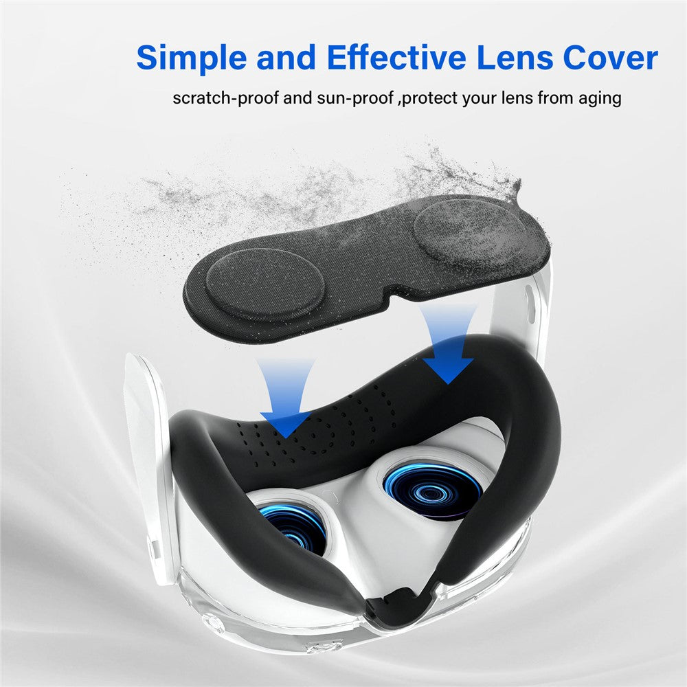 JYS Quest 3 kit, silicone eye mask