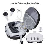 JYS JYS-MQ007 Quest 3 hard case molded carry handle detail - Metanexus XR