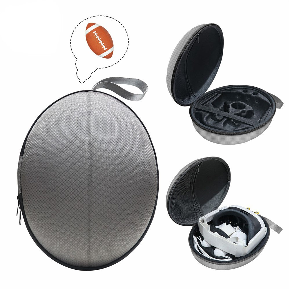 JYS JYS-MQ008 For Meta Quest 3 VR Glasses Shockproof Carrying Case Portable Hard Shell Bag Handbag Metanexus XR