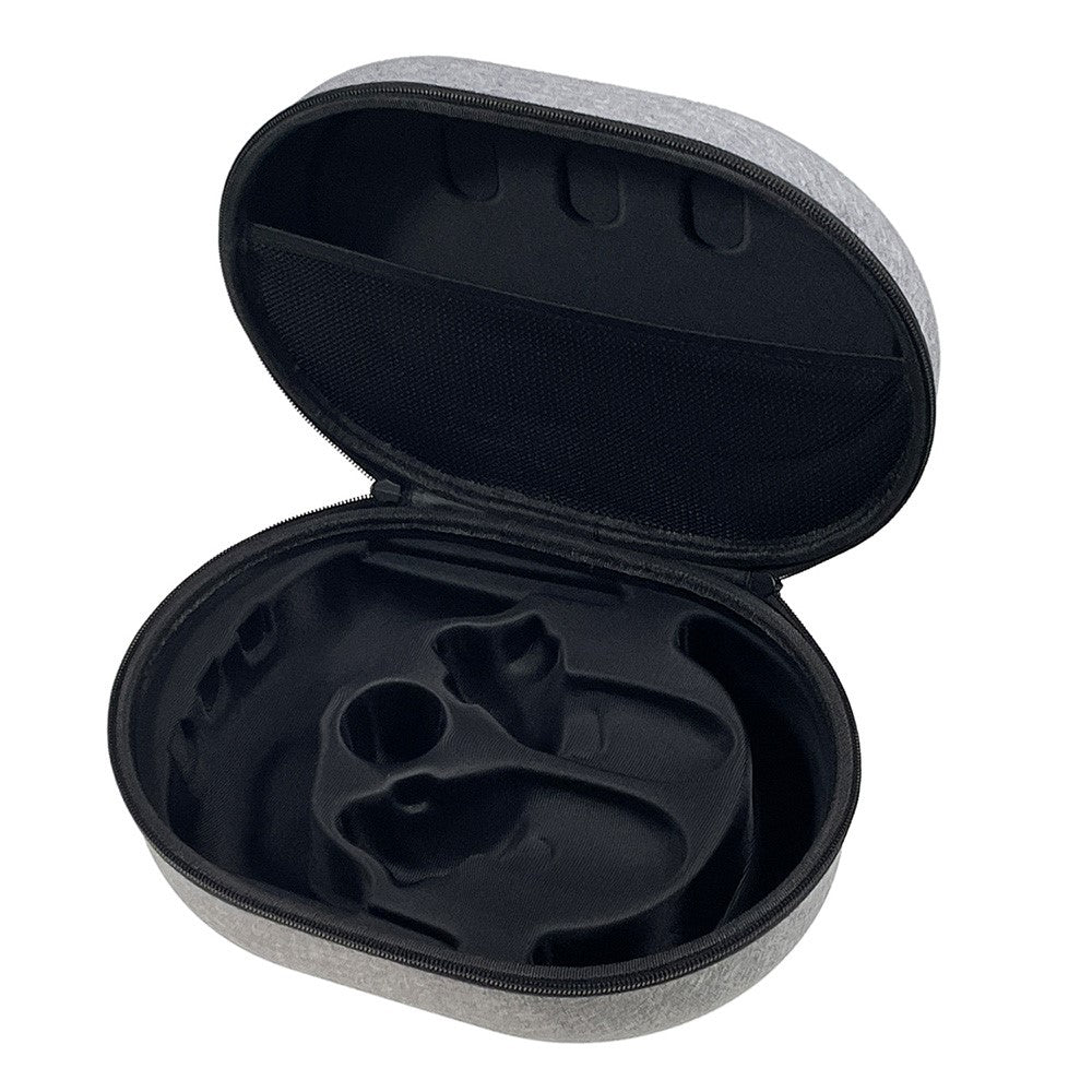 Quest 3 EVA handbag case top webbing carry handle detail - Metanexus XR