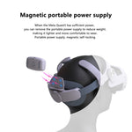 T302POWER head strap folded for compact storage
