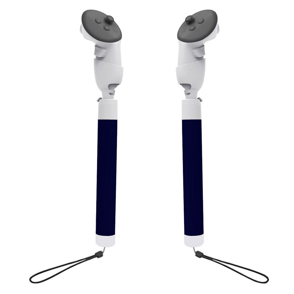 OQ3-002 long stick golf grip pair for Quest 3/3S, front view