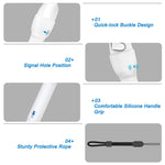 Quest 2 extension grip, top view