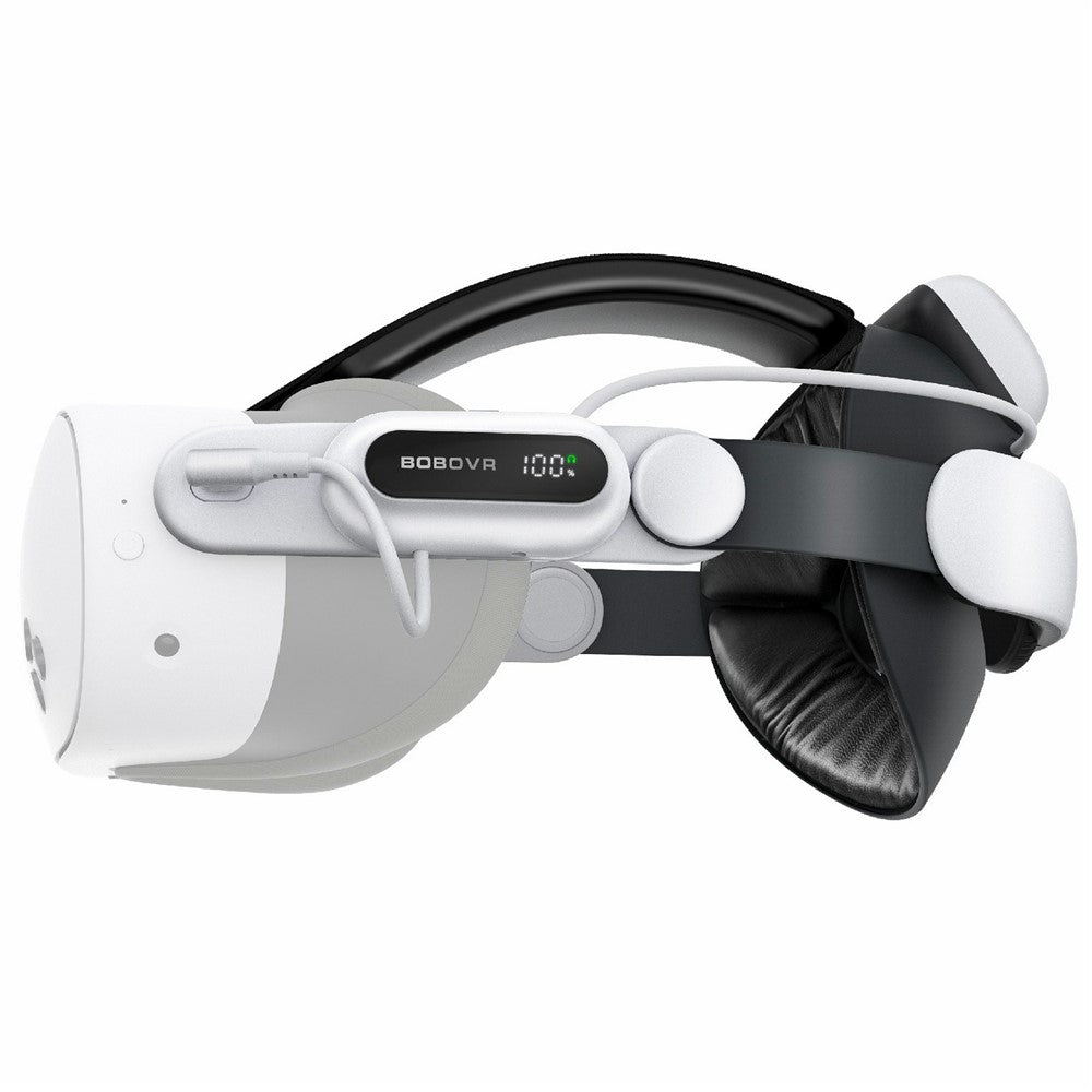 BOBOVR E3 Pro head strap with 10000mAh battery, front view