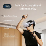 BOBOVR E3 Pro head strap, battery pack detail