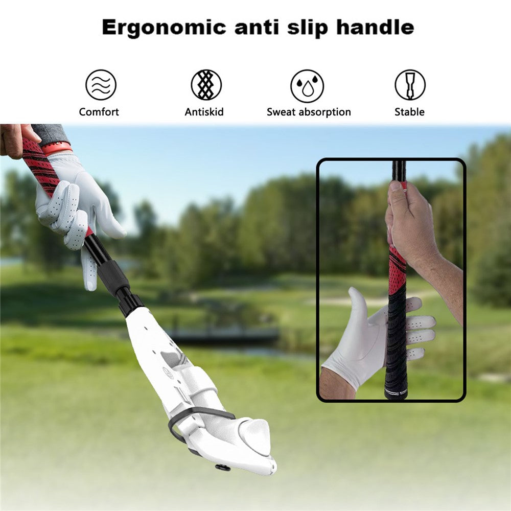 WOLMTT golf grip, ergonomic shape detail