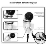 WOLMTT golf grip in hand, swing position