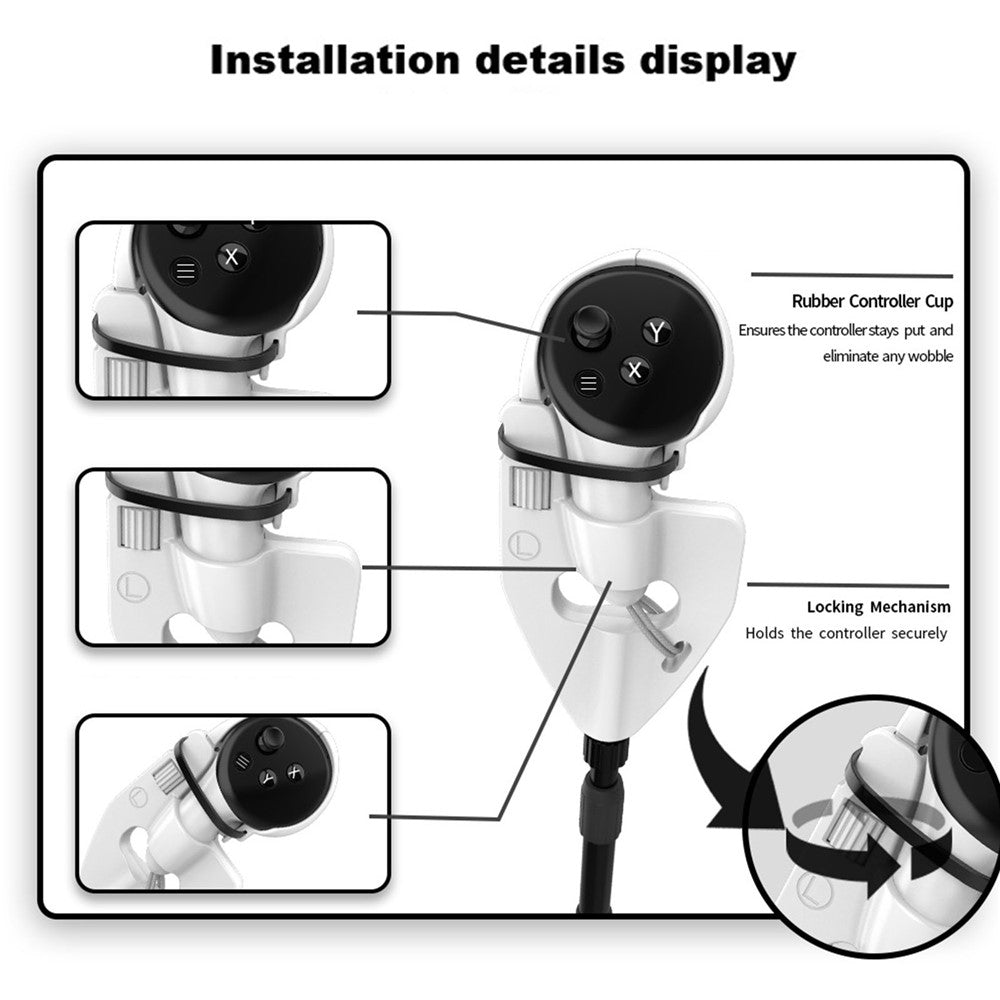 WOLMTT golf grip in hand, swing position