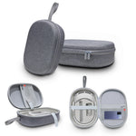JYS grey linen Vision Pro case fabric texture close-up - Metanexus XR