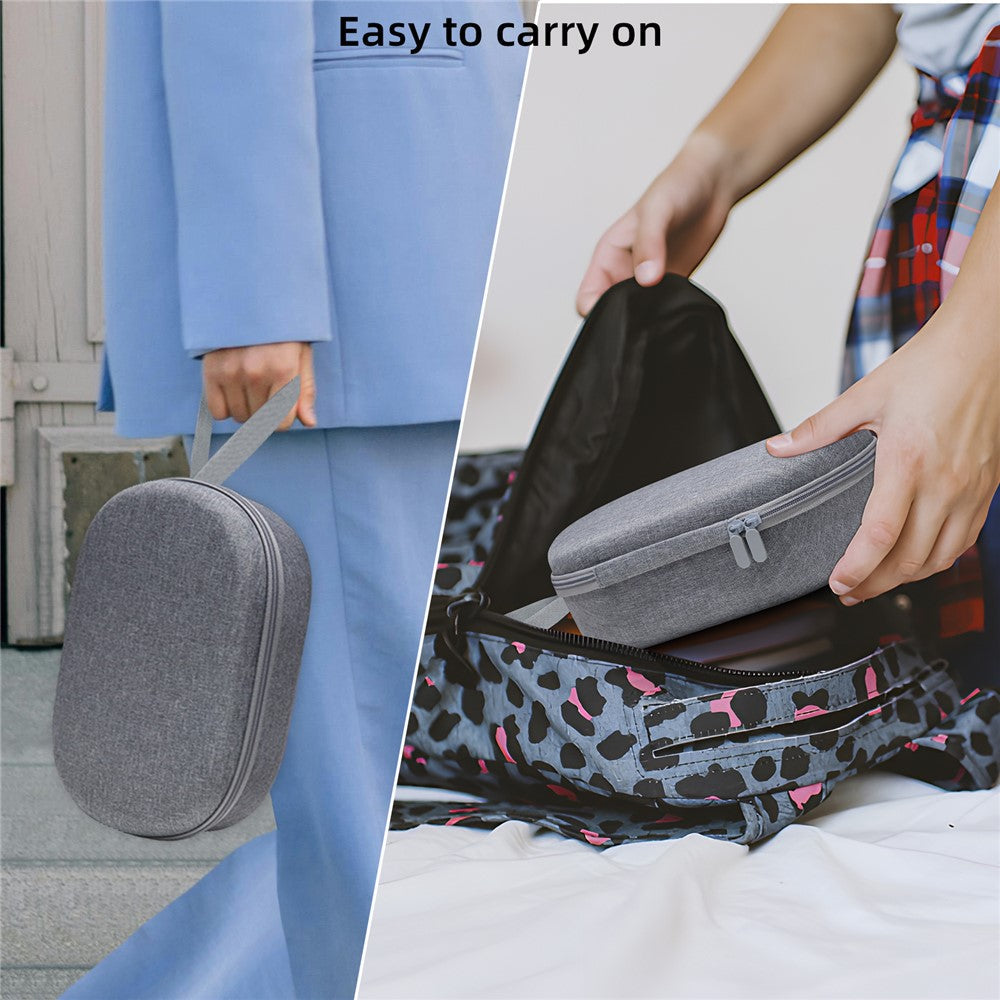 JYS JYS-APP001 Storage Bag for Apple Vision Pro VR Accessories Carrying Case, Grey Linen Cover Metanexus XR