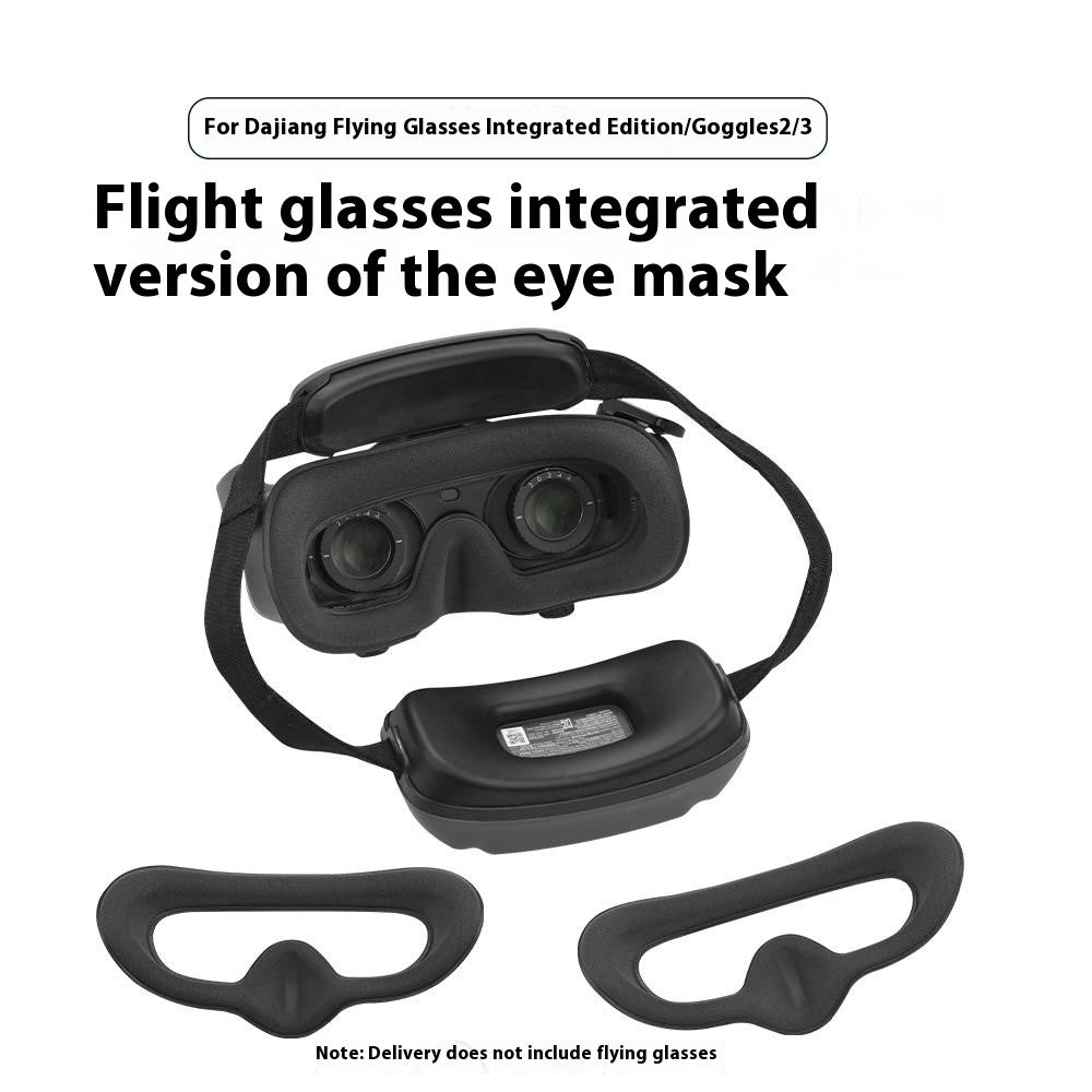 DJI Goggles eye mask, close-up of the sponge material