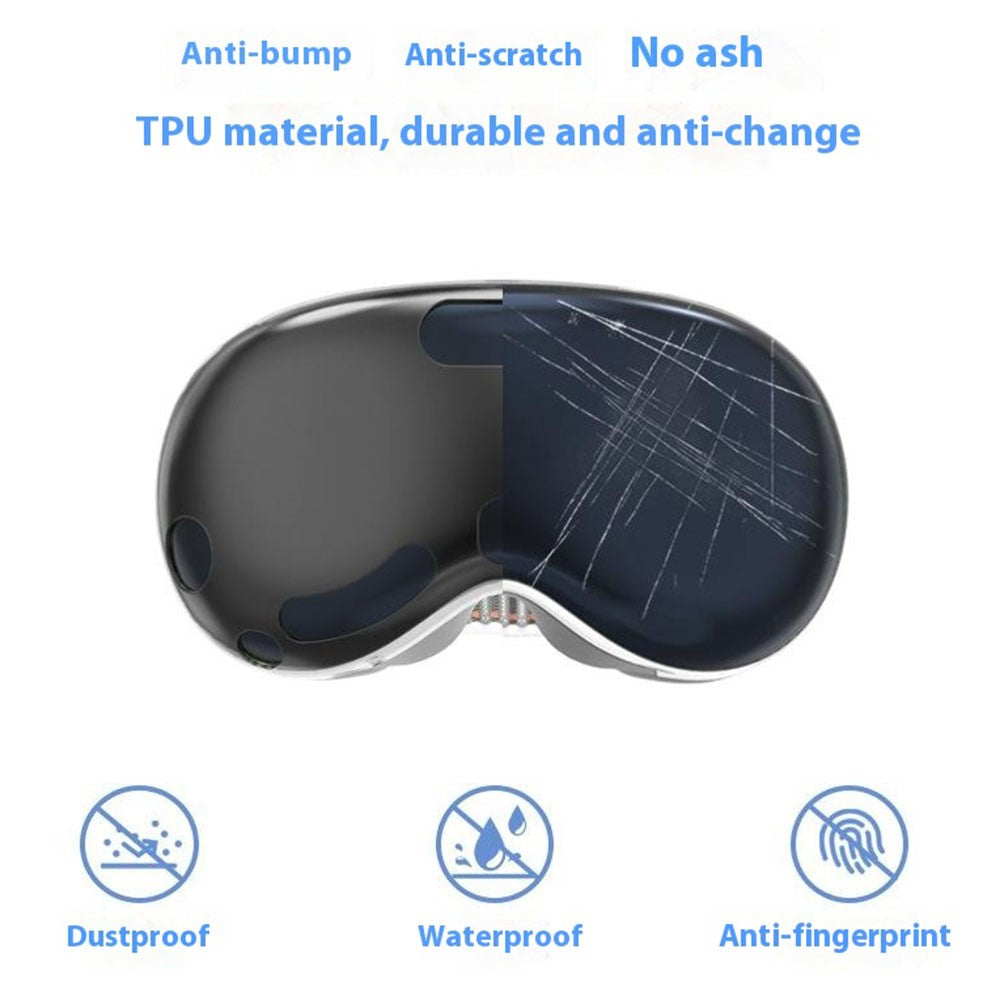 Apple Vision Pro TPU case showing precision cutouts for ports